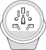 Skross World to Europe USB Produktbild-Vorschau 2