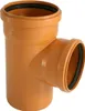 PVC-Abzweigrohr Osma KGEA 87°, DN 400 x 160, orange Produktbild-Vorschau 2