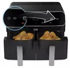 Airfryer.2400w.2kg.2x4,25l.8prg.noir. - Beko Voir les images du produit 7
