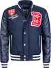 Herren College Jacke NEWARK Navy XL BENLEE Produktbild-Vorschau 7