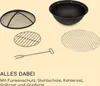 blumfeldt Monolith Feuerschale mit Grill MGO & Stahlschale Produktbild-Vorschau 6
