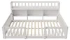 UnboxG Kinderbett Bodenbett 140x200 mit Rausfallschutz & Produktbild-Vorschau 12