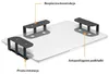 Ergonomiczny uchwyt pod biurko do laptopa lub tabletu Podgląd zdjęcia produktu 2