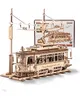 RoboTime 3D mechanisches Holzpuzzle Straßenbahn Produktbild-Vorschau 9