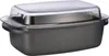Aluguss Bräter 39 x 22 cm mit Glasdeckel - 5,6 L - Metall Produktbild-Vorschau 1