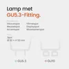 Vito Lighting LED Spot MR16 GU5.3 Mat - 7W 514lm 2700K - Productafbeelding-voorbeeld 5