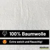 Huuraa Handtuch Erdnuss Comic 50x100cm White Baumwolle Produktbild-Vorschau 2