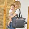 Dikaslon Bolso cambiador para bebé, bolsos de pañales Produktbild-Vorschau 6