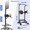 DH FitLife Power Tower Dip Station – Station de Musculation Voir les images du produit 3