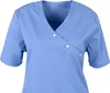 beb MEDIZIN/PFLEGE Damen KASACK Kurzarm V-Neck Baumwollmix Produktbild-Vorschau 3