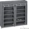 Relaxdays Schuhschrank Stoff, 12 Fächer, 36 Paar Schuhe, Produktbild-Vorschau 5