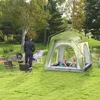 Kempingový stan 4 osoby rodinný stan s oknom 190T PU1000mm Náhľad obrázku produktu 2