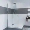 IMPTS Duschwand 100 x 185 cm Walk in Dusche Falttür Produktbild-Vorschau 1