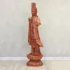 Guanyin Guan Yin Holz Figur Skulptur Bali Schnitzerei Holz Produktbild-Vorschau 3