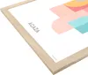 Fotorahmen - Fotorahmen - 50x75 cm - MDF-Holz - Helle Eiche Produktbild-Vorschau 4