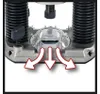 Einhell Oberfräse TC-RO 1155 Kit (1100 Watt, Ø 6 und 8 mm, Produktbild-Vorschau 9