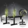 A black Zipro Core weight bench with highlighted features. Náhled obrázku produktu