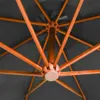 Ampelschirm mit Mast Anthrazit 3,5x2,9 m Massivholz Tanne Produktbild-Vorschau 5