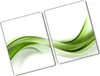 Tulup Glas Herdabdeckplatte - 2x40x52 cm - Produktbild-Vorschau 1