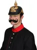 A man wearing a historical military uniform and helmet. Produktbild-Vorschau