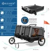 KESSER® Hundeanhänger Boxer 3-in-1 Hundebuggy & Jogger Produktbild-Vorschau 7