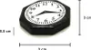 Puppenhauszubehör 1-12 Miniatur Wanduhr Produktbild-Vorschau 2