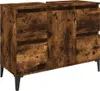 vidaXL Szafka podumywalkowa z dębu wędzonego 80x33x60 cm Podgląd zdjęcia produktu 1