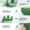Coussin réversible pour patients alités, Linomag®, rotation Voir les images du produit 4