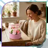 Seifenrosen in einer Blumenbox für einen Geschenkstrauß Produktbild-Vorschau 5