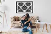 Bild - Bilderrahmen - 100 cm x 70 cm - MDF - Rahmen - Foto Produktbild-Vorschau 3