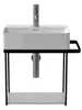 Metallkonsole DURASQUARE wandh für Handwaschbecken 073245 Produktbild-Vorschau 3