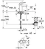 Miscelatore monocomando lavabo 1/2 Grohe 23335000 Anteprima dell’immagine prodotto 4
