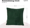 Lycce Kissenbezug aus trendigem Cordstoff (40 x 40 cm) - Produktbild-Vorschau 8