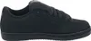 A side view of a single black sneaker against a white background. Produktbild-Vorschau