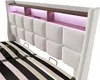 OKWISH Lit tapissier 160x200cm avec coffre,Lit coffre Lit Voir les images du produit 5