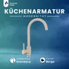 VBChome Küchenarmatur Beige Granitoptik 360° drehbar – Produktbild-Vorschau 3