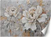 Fototapete Feeby Rose Blume Silber Gold Botanik Pflanzen Produktbild-Vorschau 1