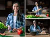 Hausfelder Salatschüssel Set groß Deckel Bowl Schüsselset Produktbild-Vorschau 3