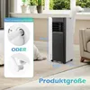 COSTWAY 7000BTU mobile Klimaanlage für 28㎡, 3-in-1 Produktbild-Vorschau 2