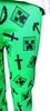 Schlafanzug Minecraft Creeper Grau 128 cm Produktbild-Vorschau 4