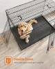 Gabbia per cani FEANDREA, box per cani, pieghevole, 122 x Anteprima dell’immagine prodotto 5