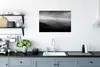 MuchoWow® Poster Schwarz-Weiß-Foto der Berge rund um Produktbild-Vorschau 3