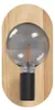 LEDVANCE DECOR Wood Wall Wandleuchte, schwarz, mit E27 Produktbild-Vorschau 9