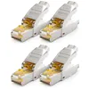 deleyCON 4x CAT 7 Netzwerkstecker Stecker RJ45 Werkzeuglos Produktbild-Vorschau 1