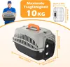YARDIN Katzentransportbox, Transportbox Katze mit Metalltür Produktbild-Vorschau 2