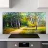 Coloray Küchenrückwand 140x70 Spritzschutz aus Glas - Natur Produktbild-Vorschau 2