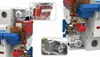 A detailed, cutaway view of an electrical circuit breaker, highlighting internal components. Produktbild-Vorschau
