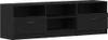 vidaXL Mobile TV con ante, 150 x 33,5 x 45 cm, nero, Anteprima dell’immagine prodotto 1