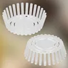 Two white plastic fermentation weights for preserving jars are shown against a gradient background. Anteprima dell’immagine prodotto