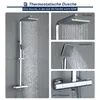 Homelody Dusche Duschsystem mit Thermostat Regendusche 2 Produktbild-Vorschau 2